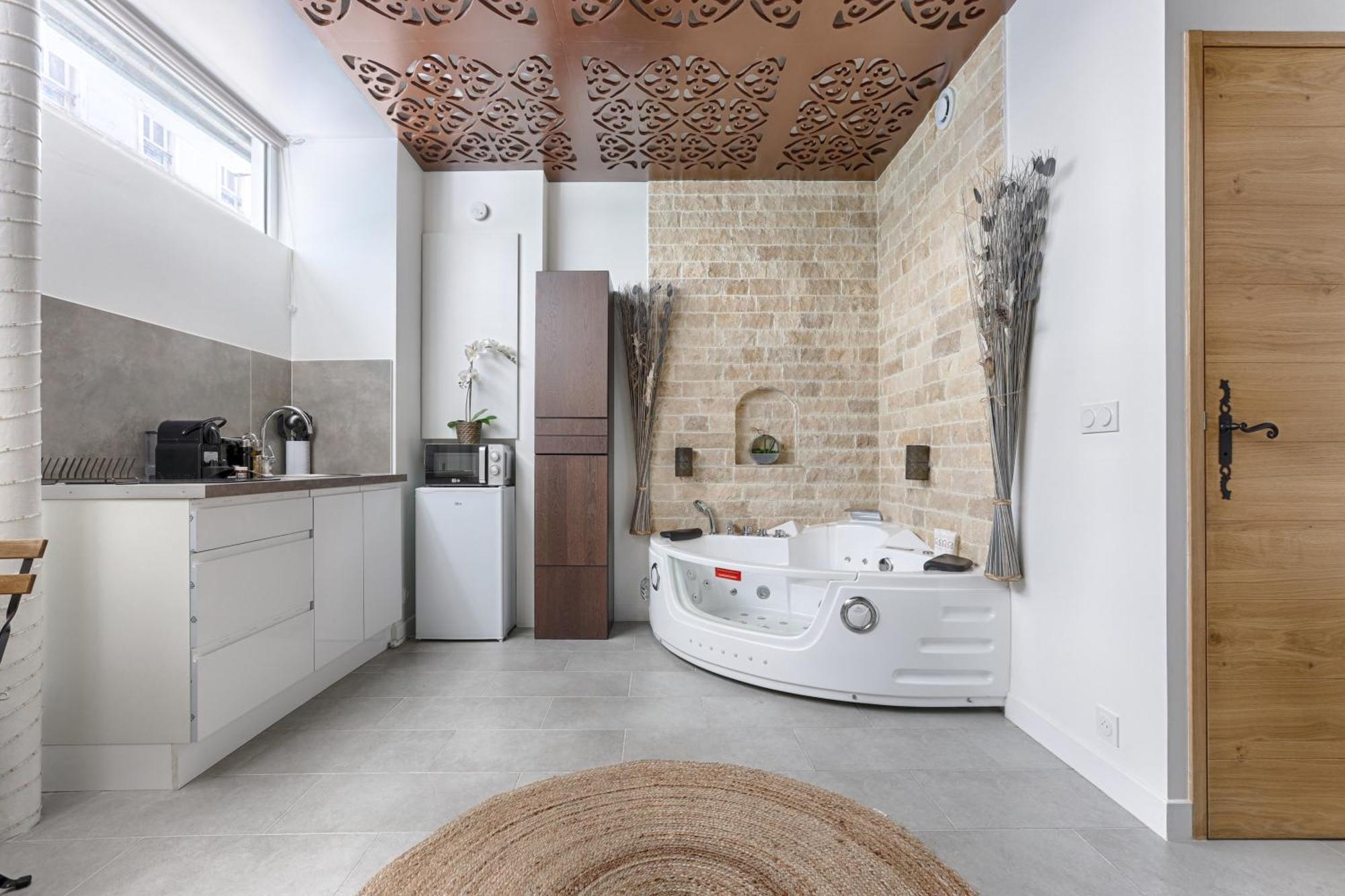 Mykeypers - Lovely Studio With Jacuzzi Paris Dış mekan fotoğraf